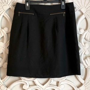 Ann Taylor Loft Black Skirt Size 4